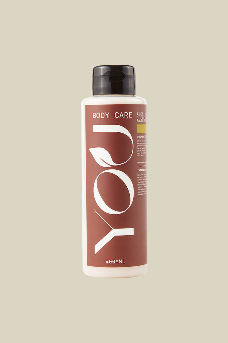 Aloe Vera Shower Gel (Caramalized Coconut) - 400 ml