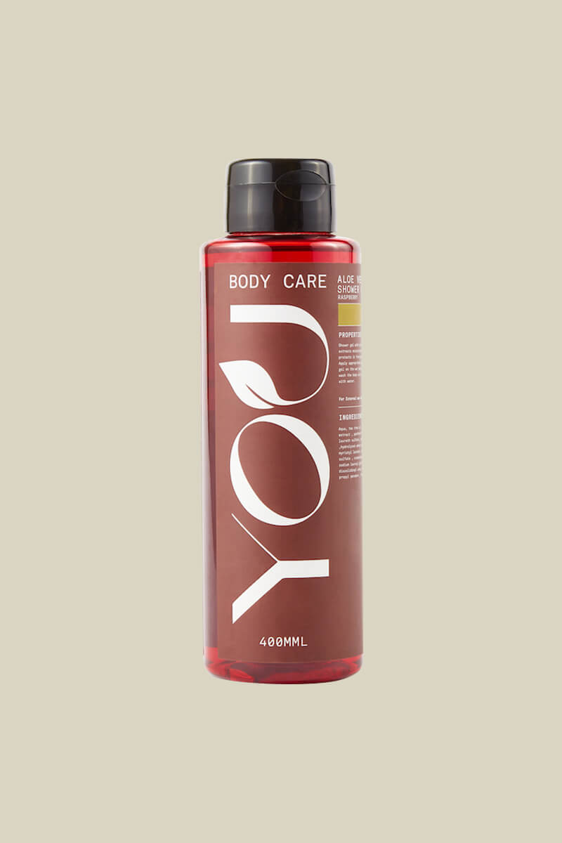 Aloe Vera Shower Gel (Raspberries) - 400 ml