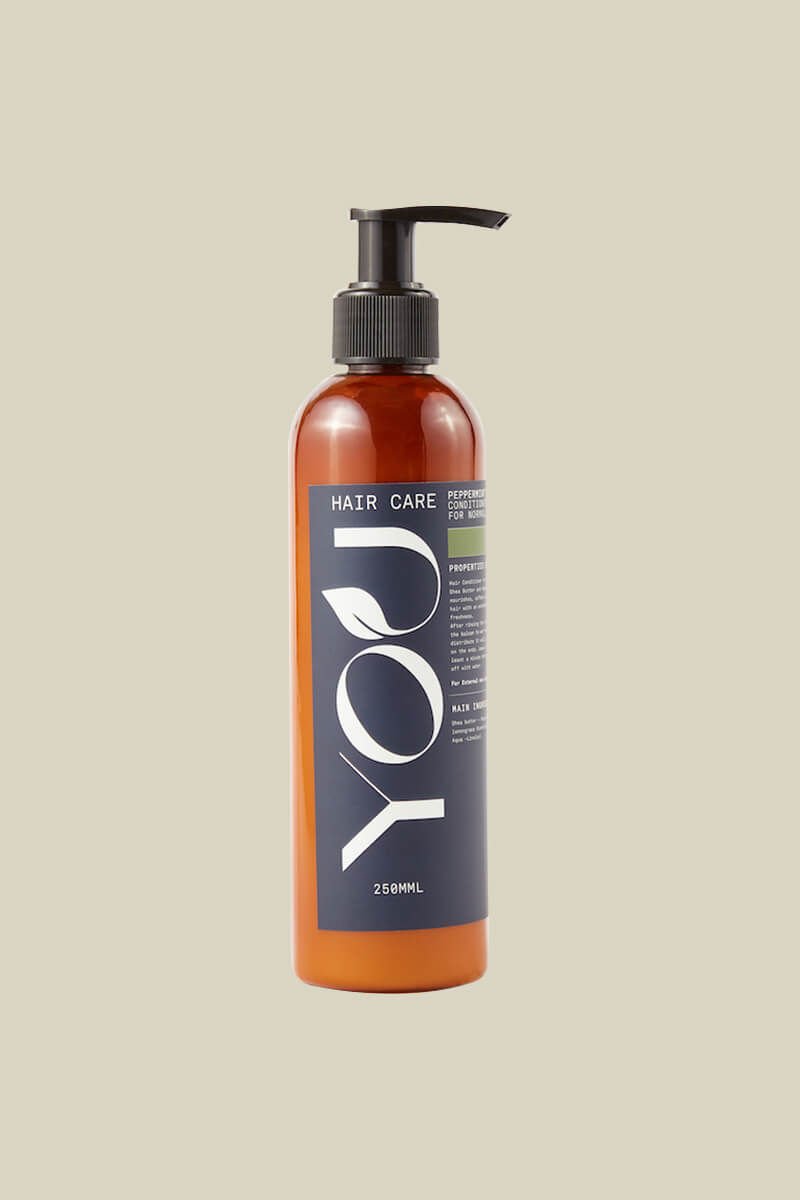 Peppermint Shea Butter Conditioner (For Normal Hair) - 250 ml